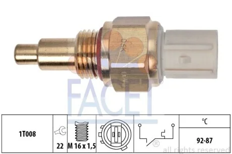 Датчик увімкнення вентилятора Rover 600 618 i/si (96-99) FACET 7.5050