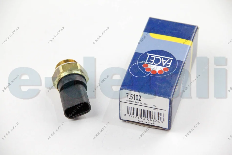 Датчик увімкнення вентилятора Opel Astra F/Vectra A 1.4-2.0i 88-05 FACET 7.5102 (фото 1)