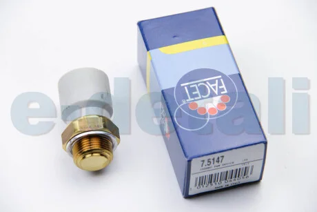 Датчик включения вентилятора (чорний) ASTRA F/VECTRA A 1.4-2.0 88-98 (100°C-95°C)  FACET 7.5147