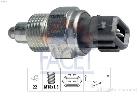 Датчик заднего хода VW LT 78-98 Facet FACET 7.6152