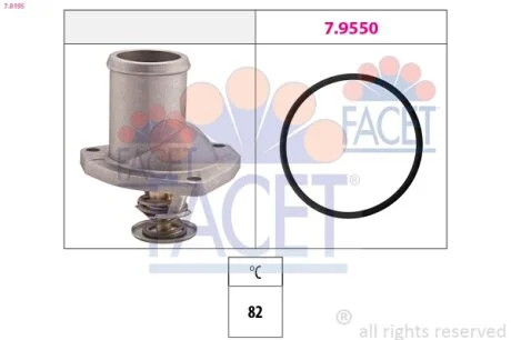 Термостат FACET 7.8195