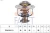 Термостат Mitsubishi Lancer 1.6 (03-08) FACET 7.8407S