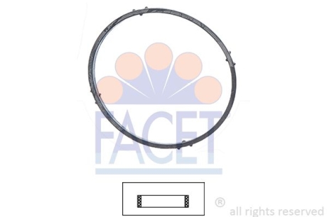 Кільце ущільнювача термостата Ford Galaxy 1.6 ecoboost (10-15) FACET 7.9701 (фото 1)