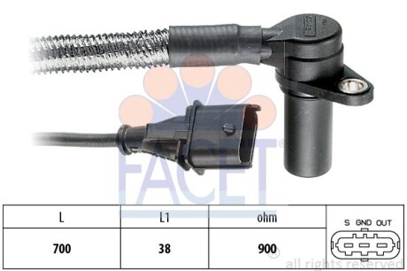 Датчик частоты вращения FACET 9.0284