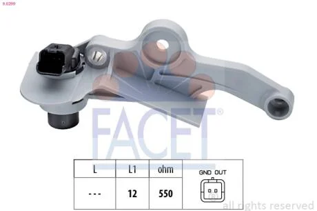 Датчик частоти обертання FACET 9.0299