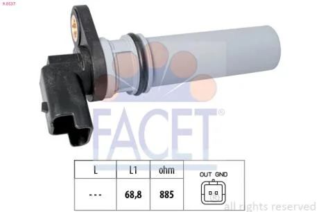 Датчик частоти обертання FACET 9.0537