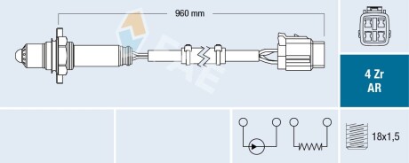 Лямбда-зонд FAE 75631