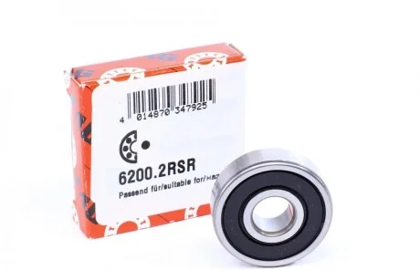 Підшипник (10x30x9) FAG 6200.2RSR
