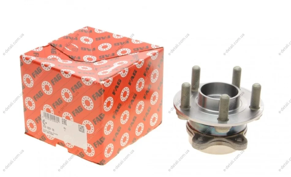 Підшипник маточини (передньої) Ford Fusion 17-19/Edge 15-20 FAG 713 1221 10 (фото 1)