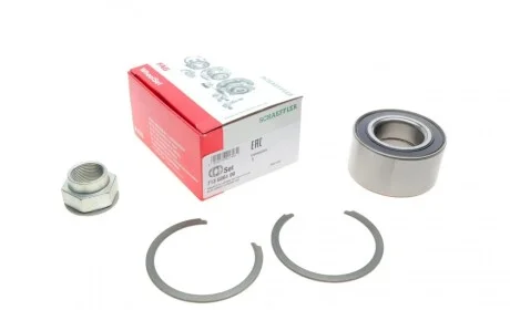 Подшипник ступицы (передней) Fiat Punto1.3D Multijet/Peugeot Bipper 1.3/1.4 HDi 08- FAG 713 6064 00