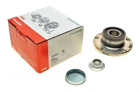 Подшипник ступицы (задней) Skoda Fabia 99-/VW Polo 01- FAG 713 6104 90