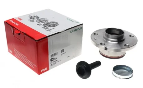 Подшипник ступицы (задней) VW Caddy 03-/Golf V/Skoda Octavia FAG 713 6108 30
