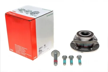 Подшипник ступицы (передней) VW Caddy III 03-15/Golf V/VI 03-14 (3 болты) FAG 713 6109 90