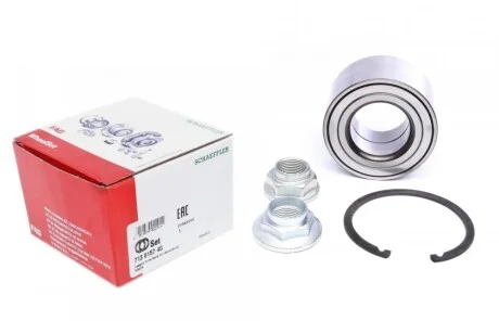 Подшипник ступицы (передней) Mazda 3 03-/5 05- (+ABS) FAG 713 6157 40
