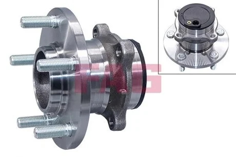 Подшипник ступицы (задней) Mazda 3/5 10- (+ABS) FAG 713 6159 90