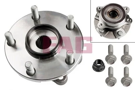 Підшипник маточини (передньої) Toyota Auris 09-/Avensis 08-/Corolla 06-/Rav4 05- FAG 713 6189 70