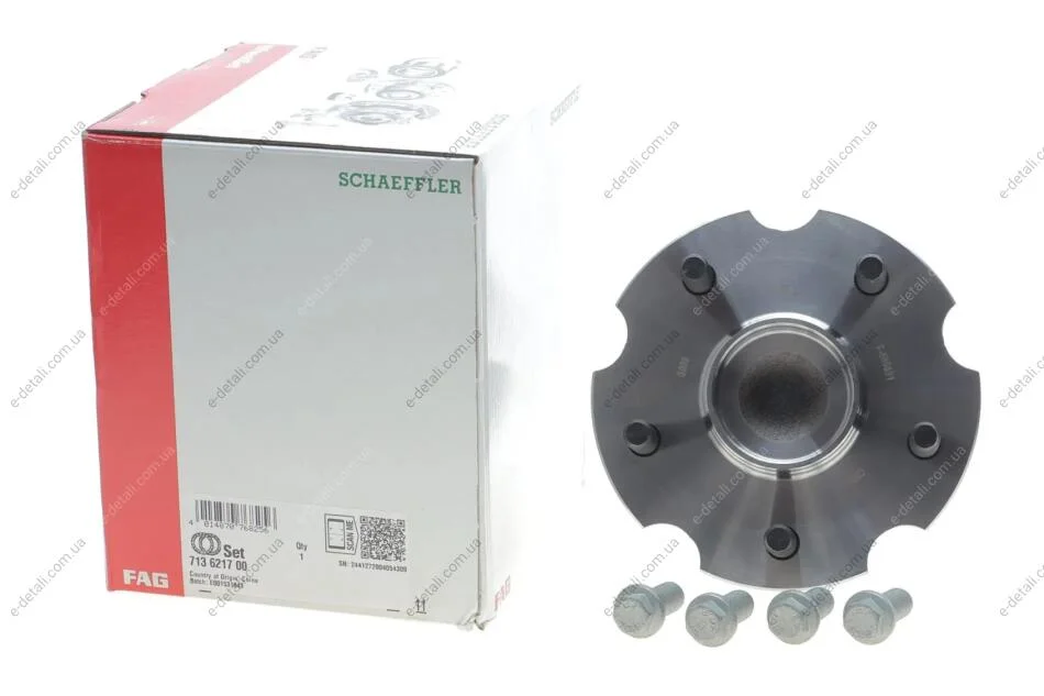 Підшипник маточини (задньої) Lexus NX 14-/Toyota RAV 4 2.0-2.5D 08-18 FAG 713 6217 00 (фото 1)
