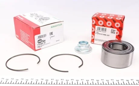 Подшипник ступицы (передней) Hyundai Accent 11- FAG 713 6267 30