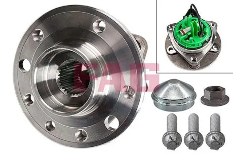 Підшипник маточини (передньої) Opel Astra H/Zafira B 04-15 FAG 713 6442 80