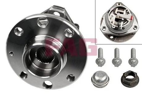 Подшипник ступицы (передней) Opel Astra H (A04), 01/04 - 05/14 FAG 713644310