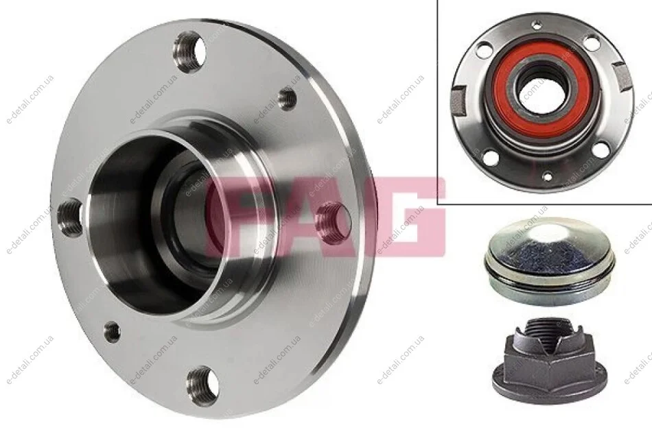Подшипник ступицы (задней) Opel Corsa D/E 06- FAG 713 6448 40 (фото 1)