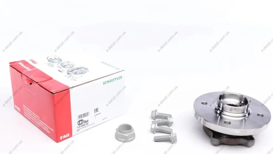 Подшипник ступицы (передней) Mini (R50/R53/R52/R56/R57) 1.4-1.6D 01-15 FAG 713 6493 50 (фото 1)