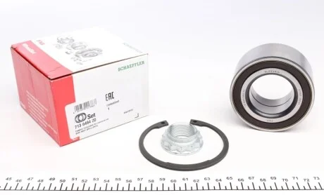 Підшипник маточини (задньої) BMW 1 (E82/E88)/3 (E91/E93) 05-13 (+ABS) FAG 713 6494 20