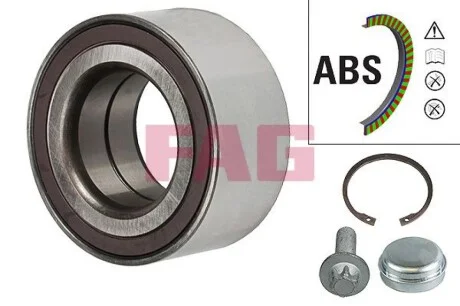 Подшипник ступицы (передней) MB A-class (W169)/B-class (W245) 04-12 FAG 713 6679 50