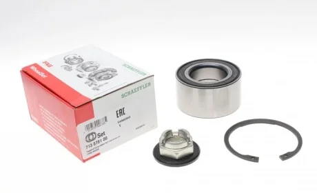 Підшипник маточини (передньої) Ford Fiesta -08 (+ABS) FAG 713678100