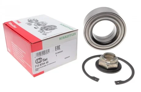 Підшипник маточини (передньої) Ford Mondeo 2.0 16V TDCi 00-07 FAG 713 6784 40
