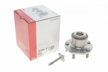 Підшипник маточини (передньої) Ford Focus II 05- (+ABS) FAG 713 6787 90