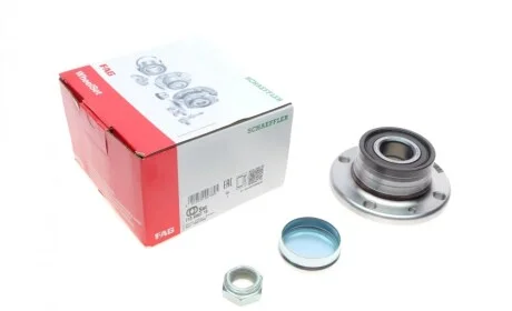 Подшипник ступицы (задней) Citroen Nemo 07- (+ABS) FAG 713 6907 10