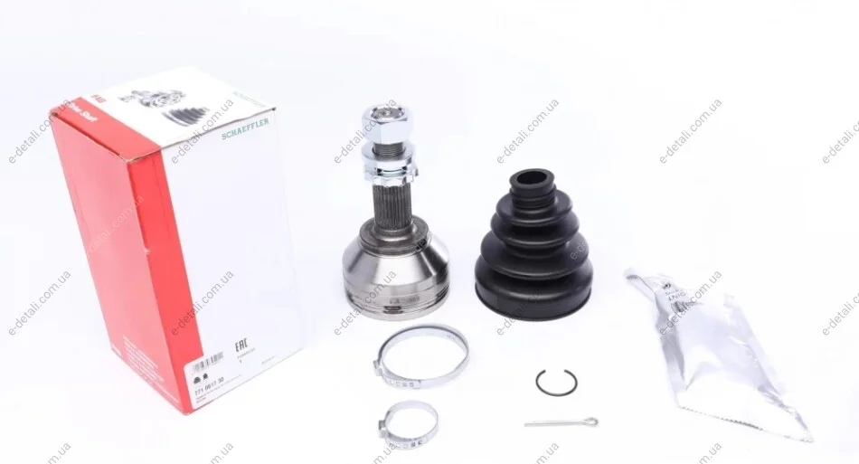 Шрус (наружный) Nissan Qashqai 1.5/2.0 dCi 07-13 (29/35z) FAG 771 0617 30 (фото 1)