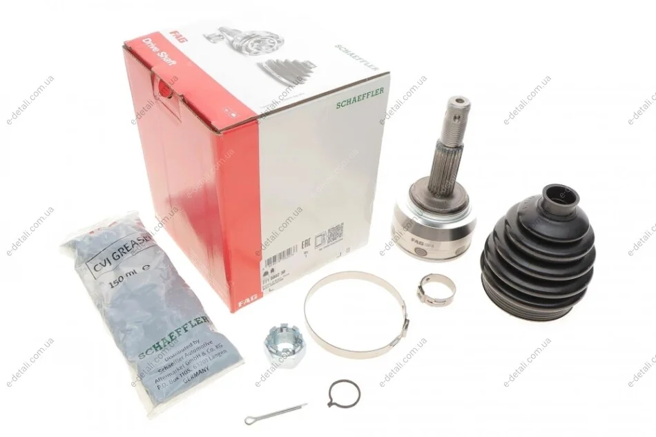 Шрус (наружный) Opel Corsa A 82-93 (22/28z) HQ (+) FAG 771 0802 30 (фото 1)