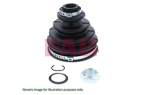 Пыльник шруса (наружный) BMW 3 (E46/E90)/5 (E60) 97-10 M43/M54/N46 (30x44x77) FAG 772 0103 30