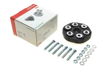Муфта кардана еластична MB E-class (W124/C124)/190 (W201) 86-96 (к-кт з болтами) FAG 774 0005 30