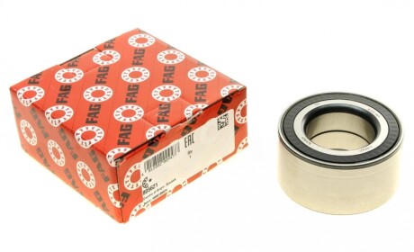 Подшипник ступицы (передней) BMW 3 (E90/E91/E92)/5 (E60/E61)/X3 (E83)/X5 (E53) 00- (49x90x45) FAG 805621