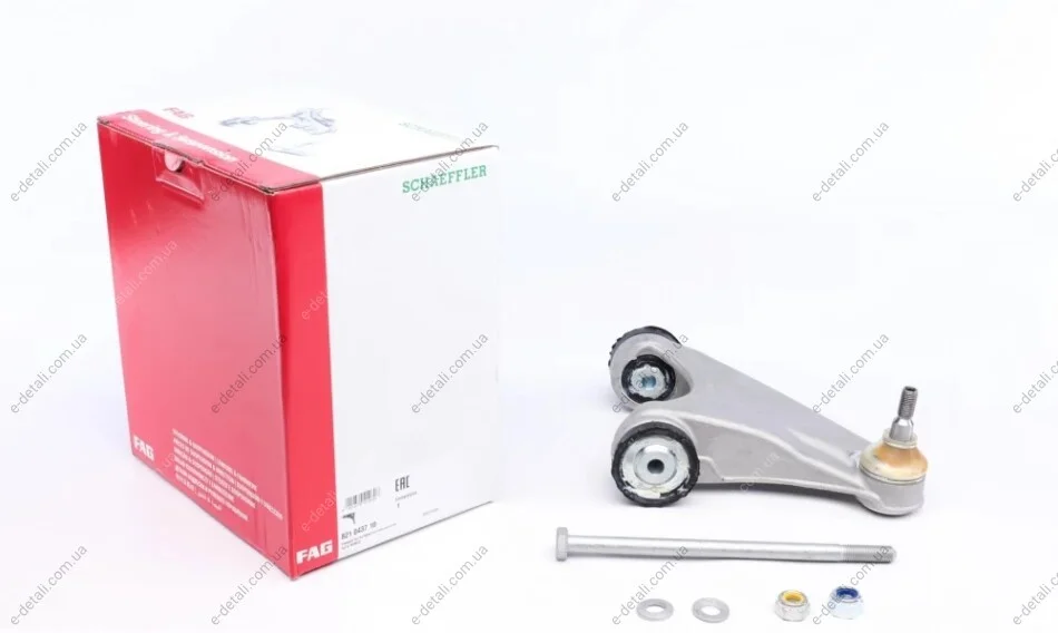 Рычаг подвески (передний/сверху) (R) Alfa Romeo GT/156/147 97- FAG 821 0437 10 (фото 1)