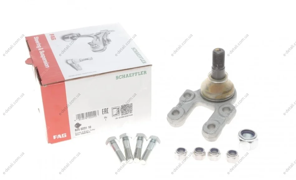 Опора шаровая (передняя) Nissan Terrano 87-02 FAG 825 0231 10 (фото 1)