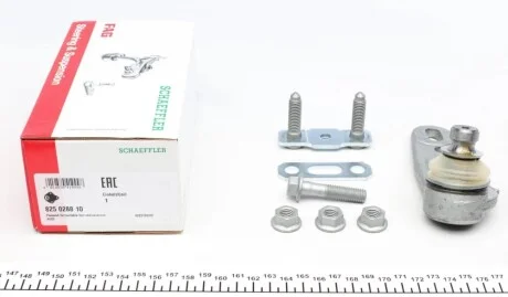 Опора кульова (передня/знизу/L) Audi 80 1.6/1.8/2.0 86-91 FAG 825 0288 10