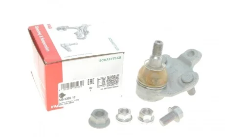 Опора кульова (передня/знизу) Toyota Avensis 05-08/Corolla Verso 04-09 FAG 825 0305 10