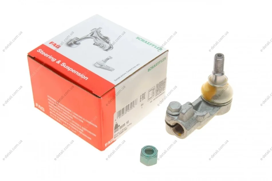Наконечник тяги рульової (L) Land Rover Freelander 97-06 FAG 840 0699 10 (фото 1)