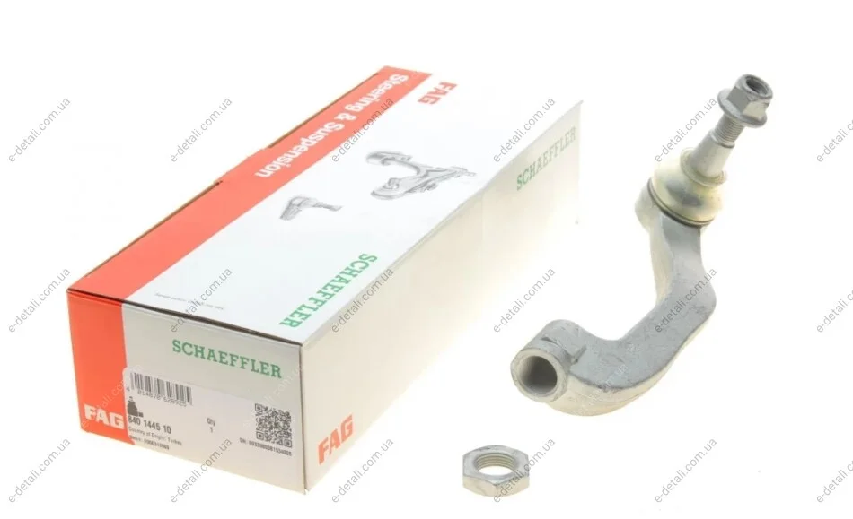 Наконечник тяги рулевой (L) VW Crafter 2.0 TDI 16- FAG 840 1445 10 (фото 1)