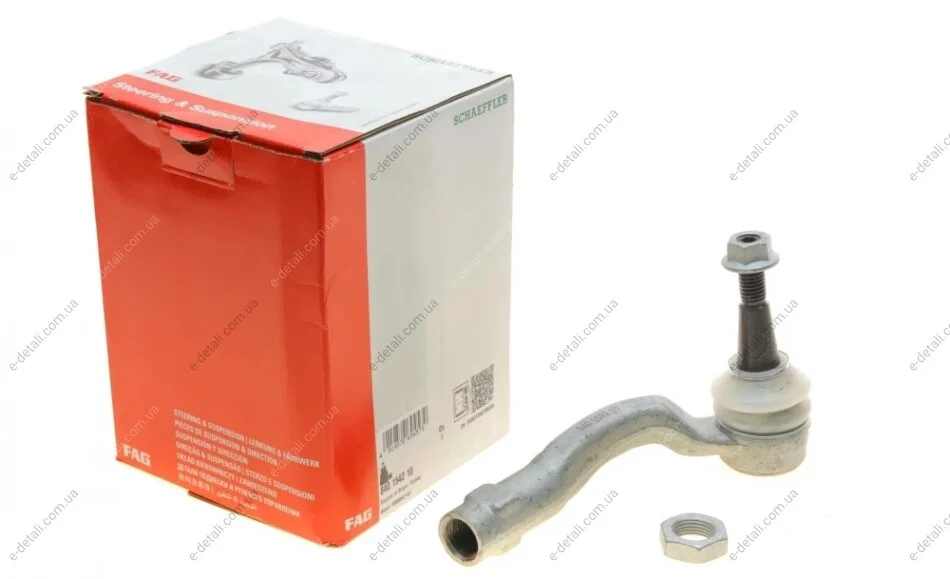 Наконечник тяги рульової (R) Volvo S90 II/V90 II 16- FAG 840 1542 10 (фото 1)