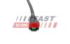 Патрубок системи охолодження ford fiesta v 01> бачка розшир 1.4 tdci FAST FT00228 (фото 3)