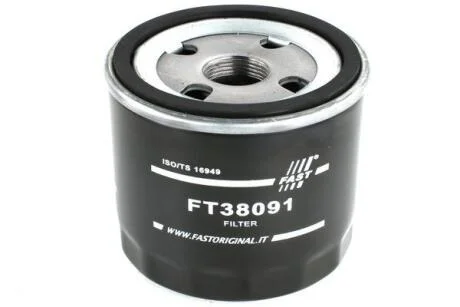 Фильтр масляный 1.5DCI 8V, 1.5CDI 16V, 1.5CDI 8V RENAULT Megane III 09-16, Megane IV 16-, Scenic III 09-16; MERCEDES-BENZ A-Class W176 12-18, GLA X156 13-20, CLA 13-19; NISSAN Juke 10-19, Qashqai 14-22, Tiida C12 11-; INFINITI Q30 16-19; DACIA Logan FAST FT38091