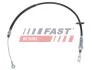 Трос стоянкового гальма FIAT Ducato 02-06, Ducato 94-02; PEUGEOT Boxer 02-06, Boxer 94-02; CITROEN Jumper 02-06, Jumper 94-02 FAST FT69175 (фото 1)
