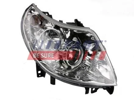 Фара правая электр. регулир. Citroen Jumper/ Fiat Ducato/Peugeot Boxer (06-14) H7+H1 S.TYP 8-PIN Fast FAST FT85767