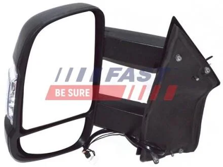 Дзеркало лев.з підігрівом Fiat Ducato (06-)(14-)+датчик 8 PIN + 2 PIN Fast FAST FT88168