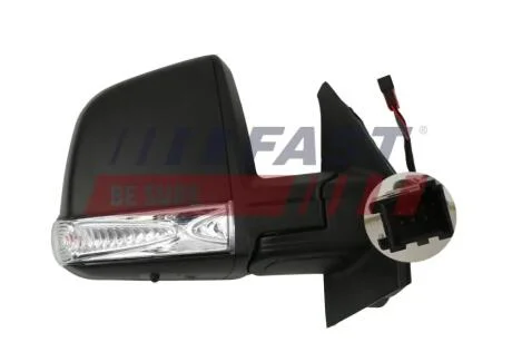 Зеркало правое электрическое с повторителем 8 пеней FIAT Doblo 09-15, Doblo 15-23; OPEL Combo D 11-18 FAST FT88349